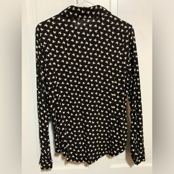 Cute Cloth and Portrait Chicken Pattern Button Up - Picture 2 of 4